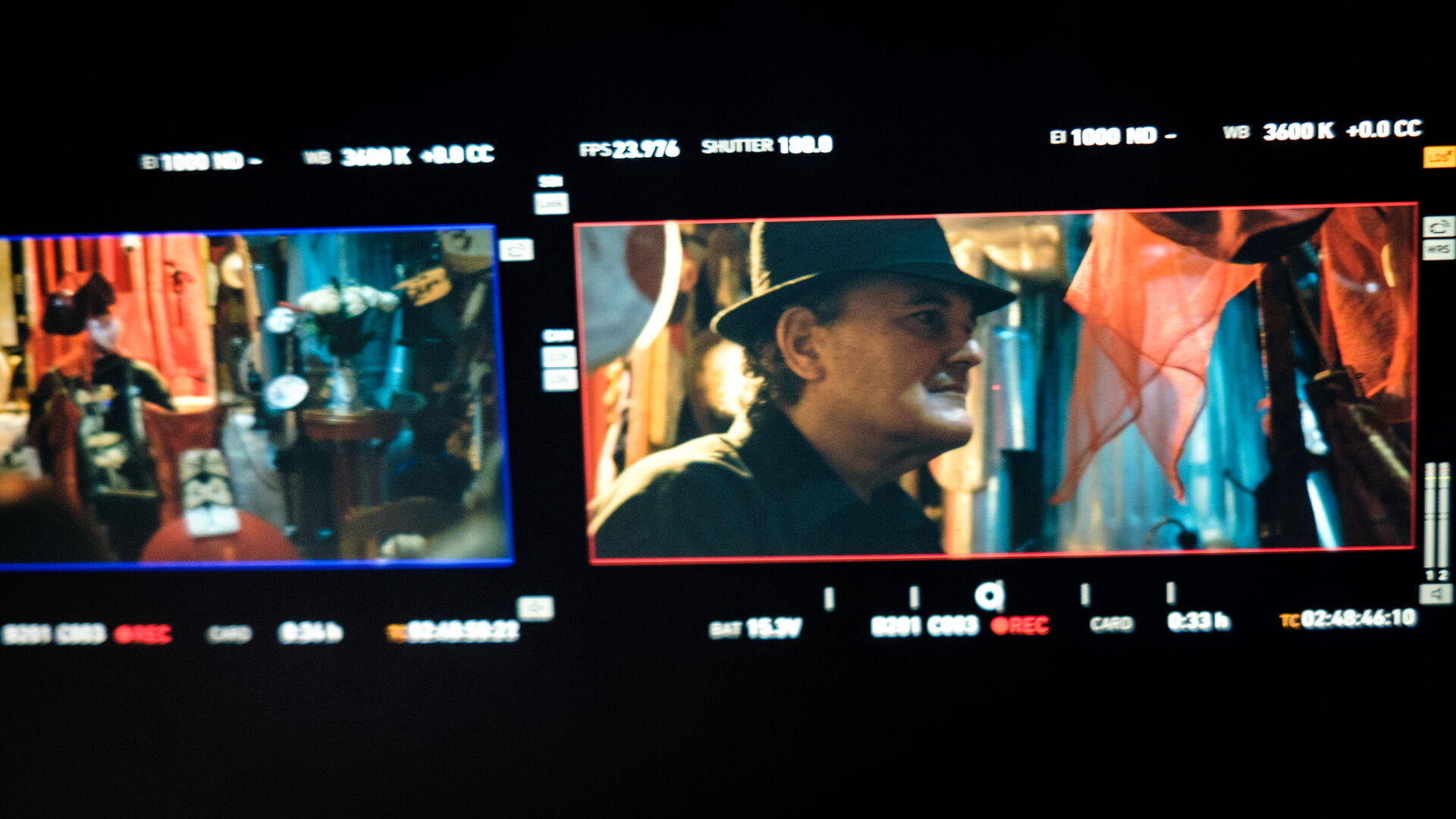 Sunset over Biscayne Bay during location scout